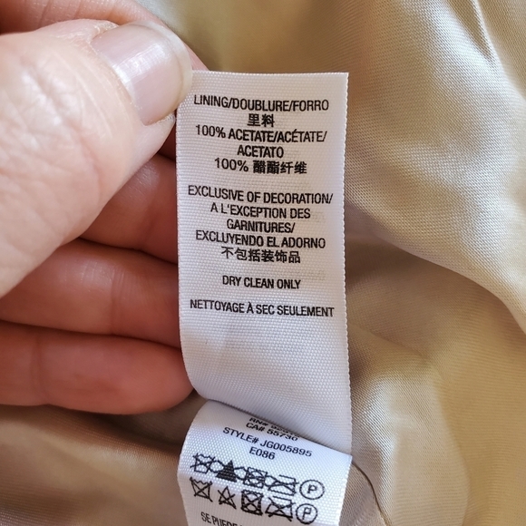 7492 * Juicy Couture Mica Metallic Blazer Jacket Silver Size S - Picture 5 of 14